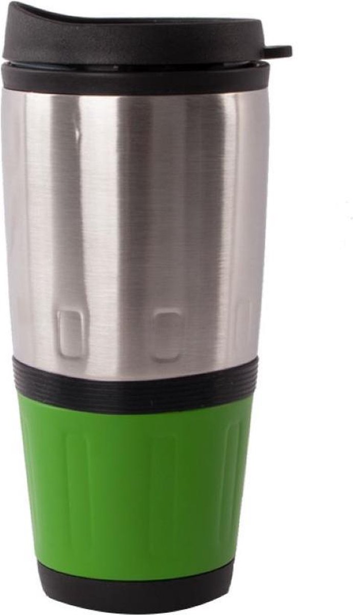 Biggmug Reismok - Travel Mug - Mok - Groen - RVS - BPA Vrij - 450 ml
