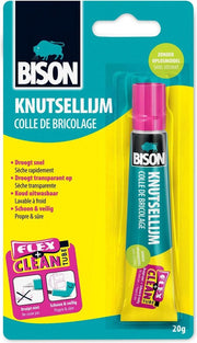 30x Bison knutsellijm Flex & Clean 20gr