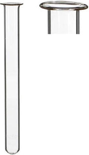 Glazen reageerbuis met ring 20x200 mm - 12 st