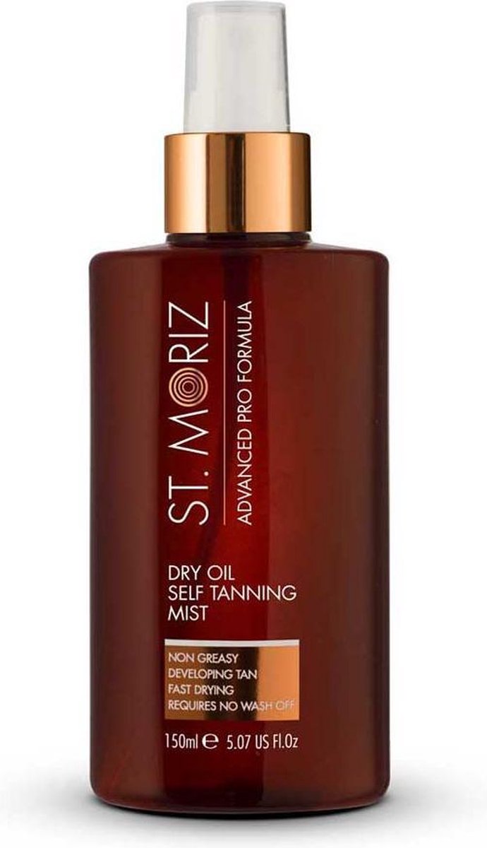 St Moriz Advanced Pro Formula Dry Oil Self Tanning Mist - 150 ml