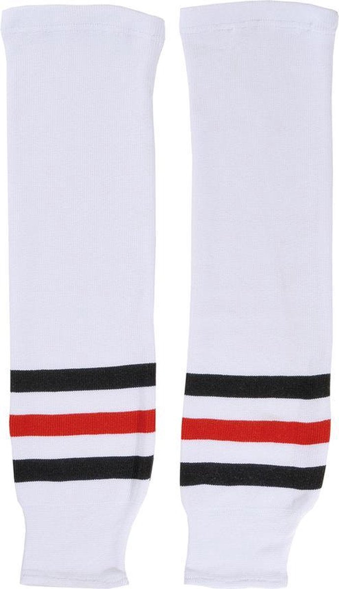 IJshockey sokken Chicago Blackhawks wit/rood/zwart Junior
