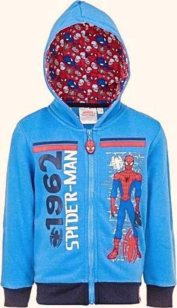 Marvel Spiderman  Jongens Sweatvest 98