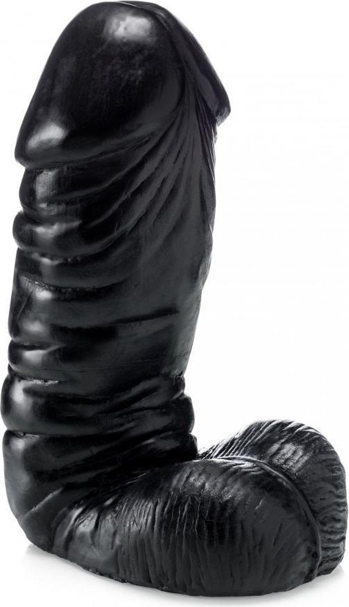 XXLTOYS - Timothy - XXL Dildo - Inbrenglengte 26 X 12 cm - Black - Uniek Design Realistische Dildo – Stevige Dildo – voor Diehards only - Made in Europe