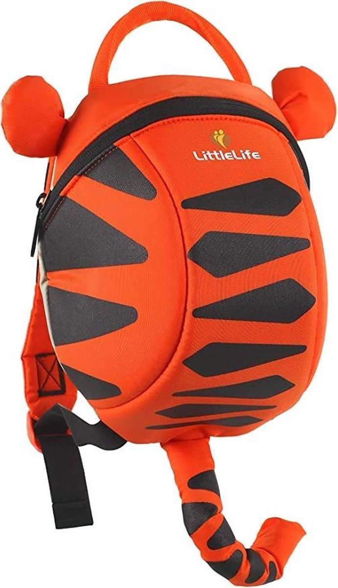 Littlelife Rugzak Met Riem Tijger 2 Liter Polyester Oranje