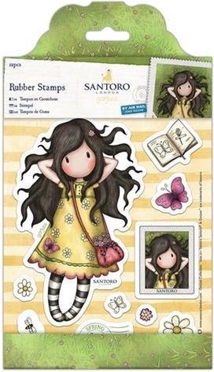 Rubber  Stempels- Santoro - Eindelijk Lente