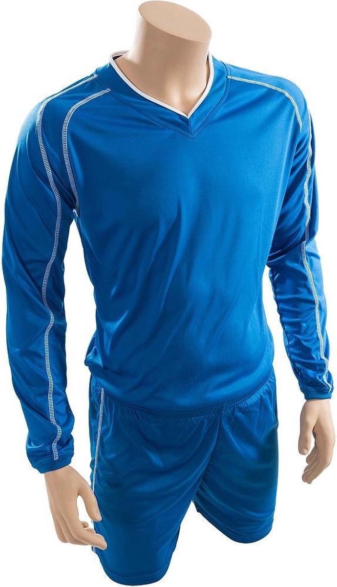 Precision Voetbalshirt- En Broek Marseille Unisex Blauw Mt Xl