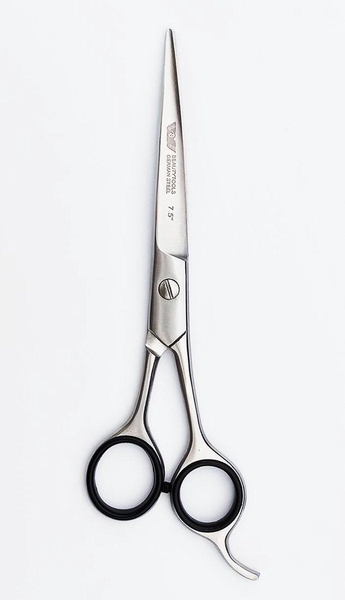 Beautytools PREMIUM LINE Professionele Kappersschaar/PREMIUM Hondentrimschaar -  Shine - Gebogen (7