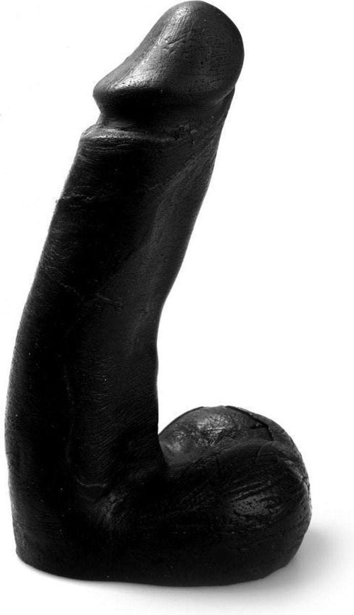 XXLTOYS - Koen - Dildo - Insertable length 14 X 4 cm - Black - Uniek Design Realistische Dildo – Stevige Dildo – voor Diehards only - Made in Europe