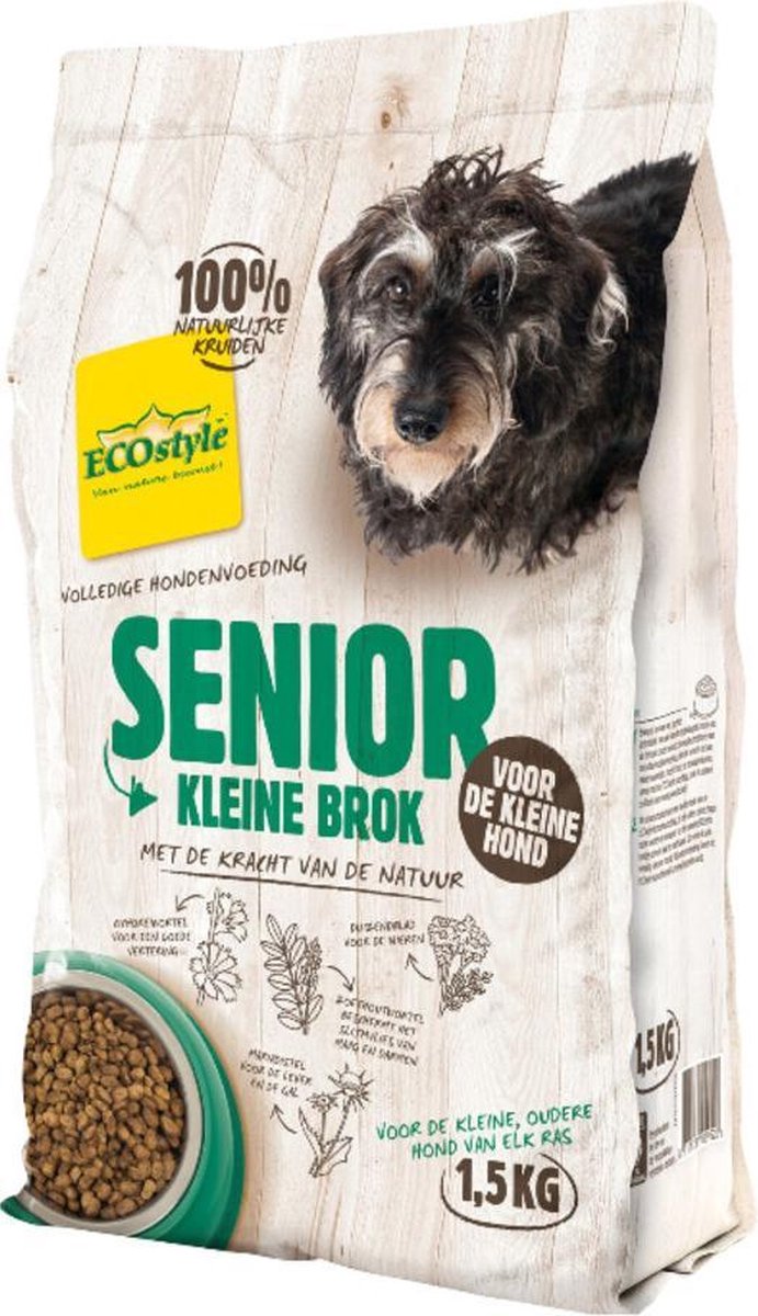Ecostyle Hondenvoer Senior Kleine Brok 1