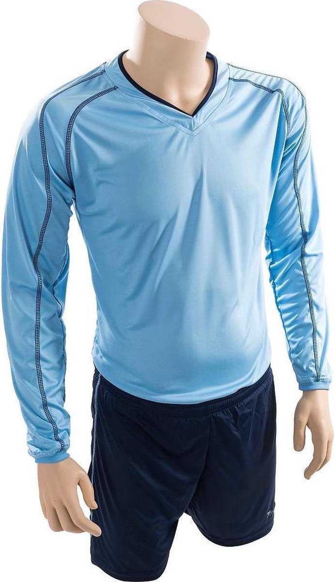 Precision Voetbalshirt- En Broek Marseille Unisex Lichtblauw Mt Xl