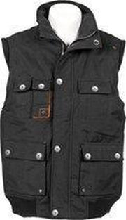 T'RIFFIC® EGO Bodywarmer 75/25% katoen/polyamide Zwart size S