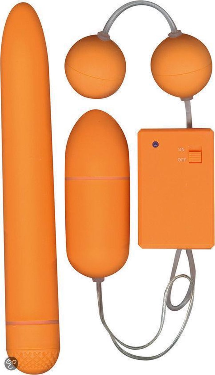 Funky Fun Box Orange Vibrator