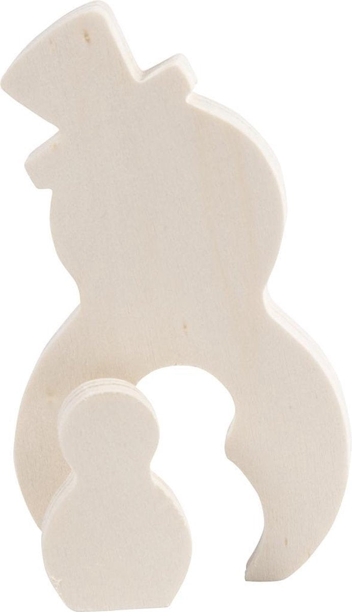 2in1 Figure. snowmen. H: 4.5+11.5 cm. depth 1.2 cm. W: 3+6.5 cm. 1 set