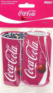 Cherry Coca-Cola air freshener 2-pack