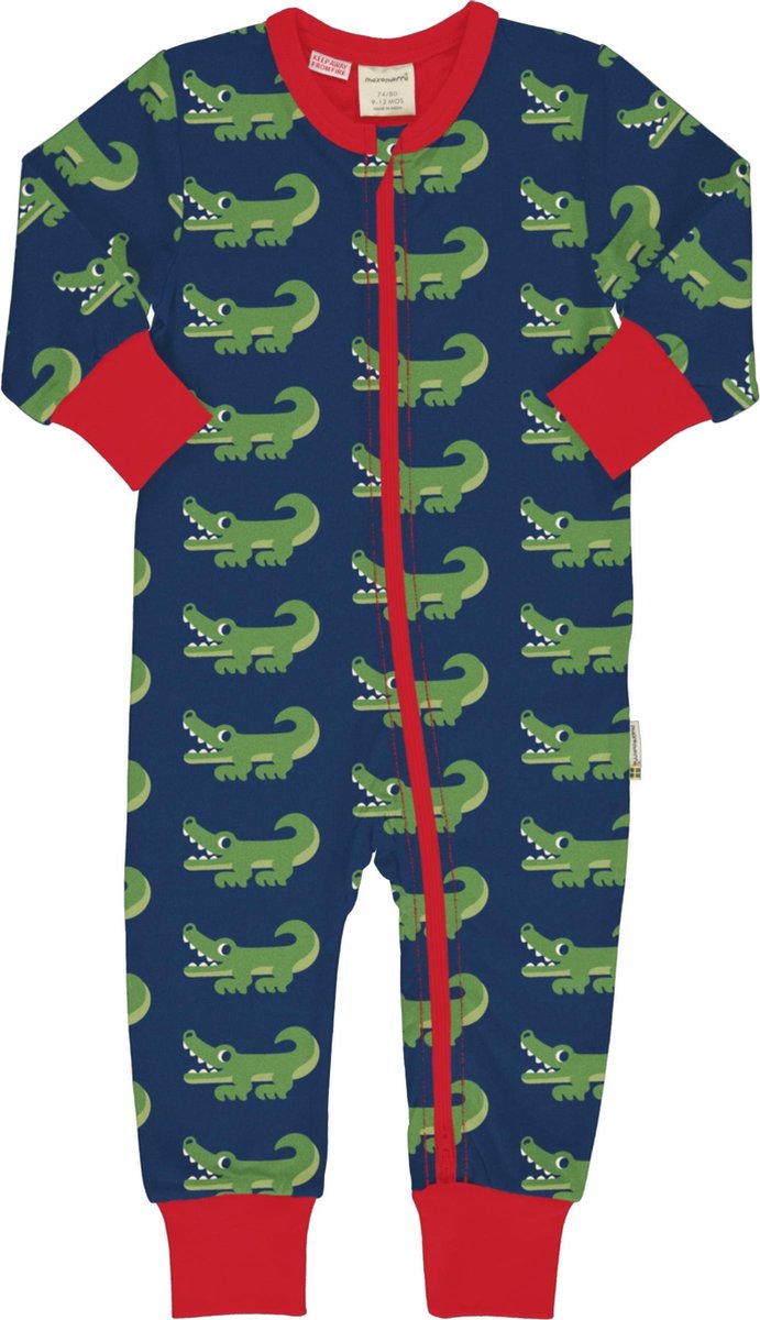 Maxomorra baby onesie Crocodile 86-92