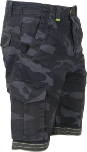 MZ72 - Heren Bermuda - Fresharmy - Camouflage - Navy