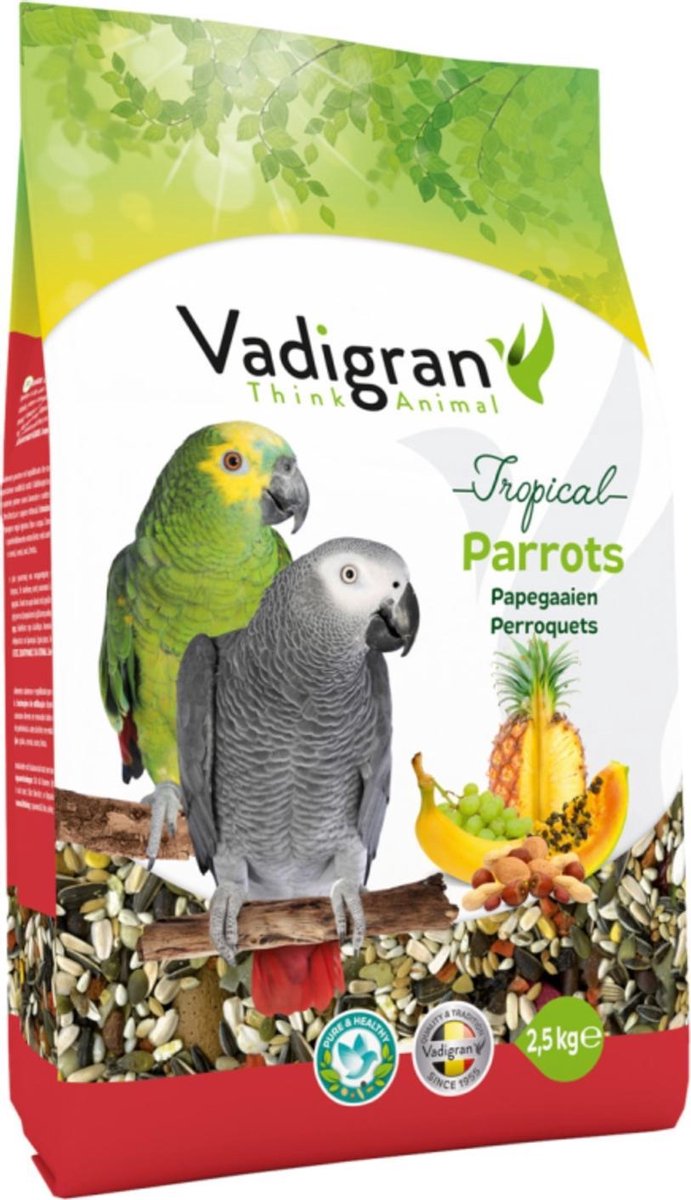 Vogelvoer Vadigran Papegaaien Tropical 2