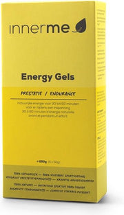 Energy Gels 'Endurance' (5x40g) - vloeibare sportvoeding met krachtige kruiden - 100% natuurlijk - snelle & langdurige energie - bron van vitamine C