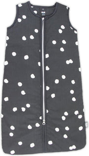 WINTER SLAAPZAK MAAT 90cm SPOTS | ANTRACIET GRIJS