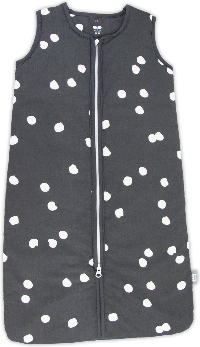 WINTER SLAAPZAK MAAT 90cm SPOTS | ANTRACIET GRIJS