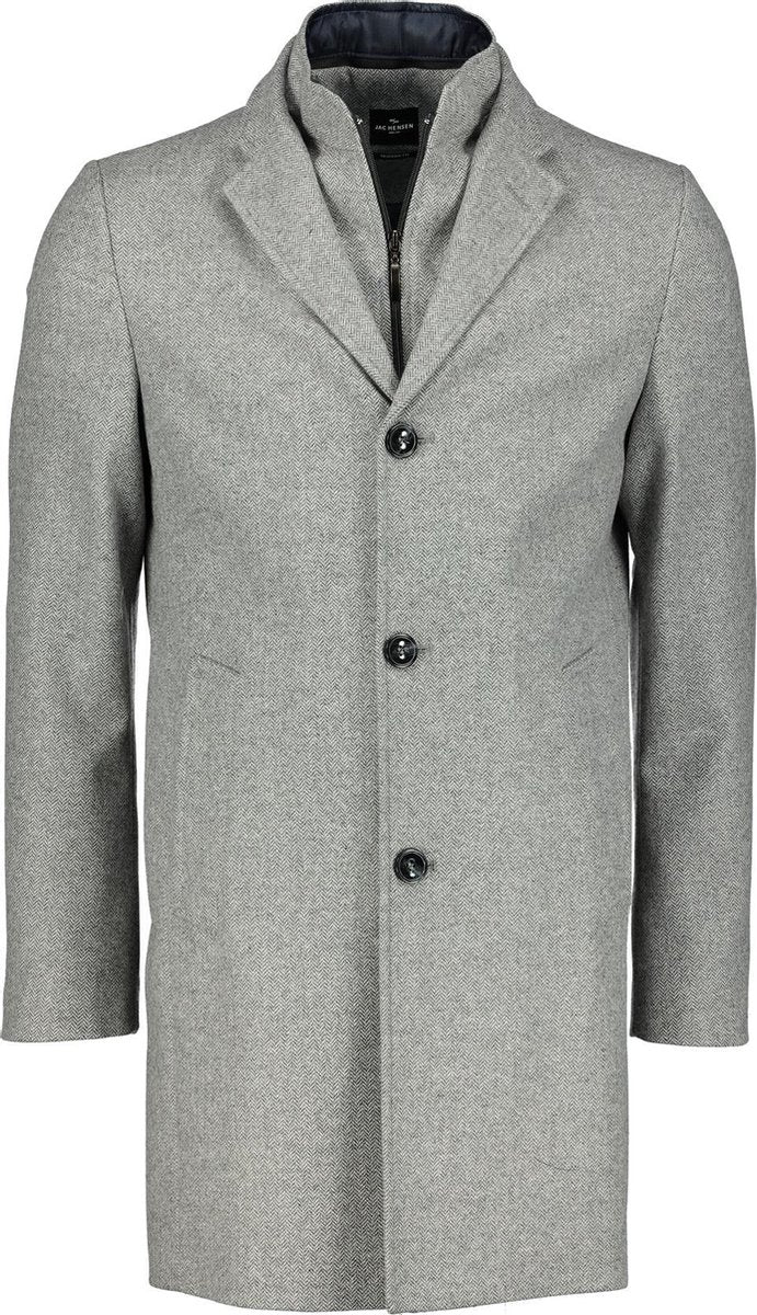 Jac Hensen Jas - Modern Fit - Grijs - 68