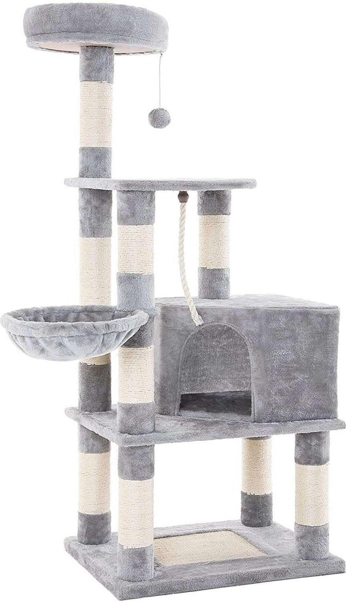 Nancy's Krabpaal  - Speelhuis Voor Katten - Klimboom 148CM - Krabpalen