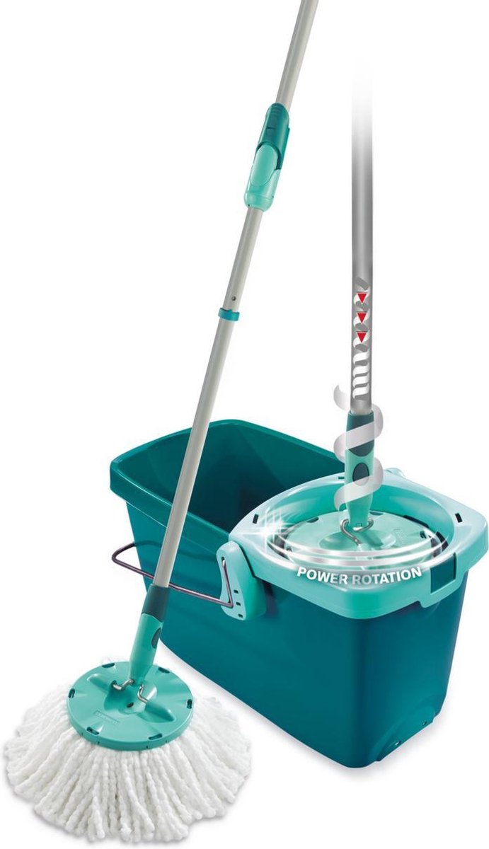 Leifheit Clean Twist Disc Mop Ergo - Dweil set compleet