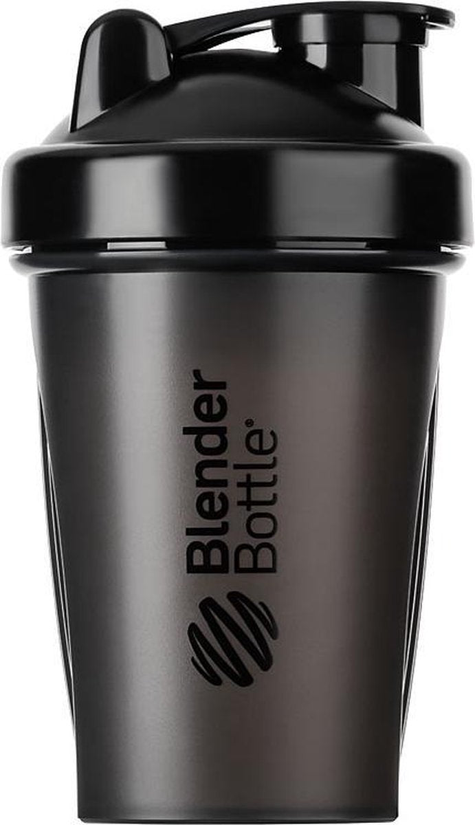 BlenderBottle Classic – Eiwitshaker / Bidon – 590ml - Fullcolor Black