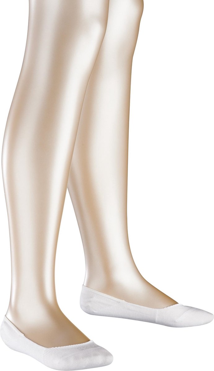 FALKE Katoenen kousenvoetje kinderen 10694 - Ivoor 2040 offwhite Kinderen - 35-38