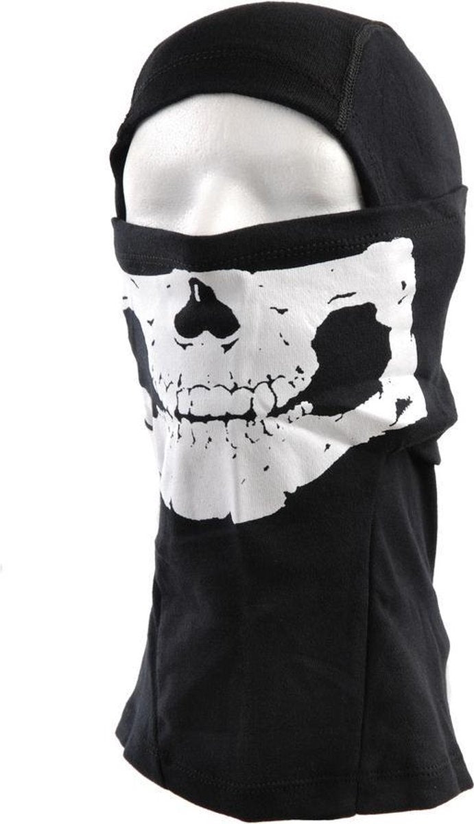 Fostex Bivakmuts Ninja Skull katoen zwart
