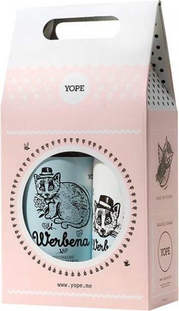 Yope - Set Natural Liquid Soap Verbena 500Ml + Lotion Is Verbena Body 300Ml