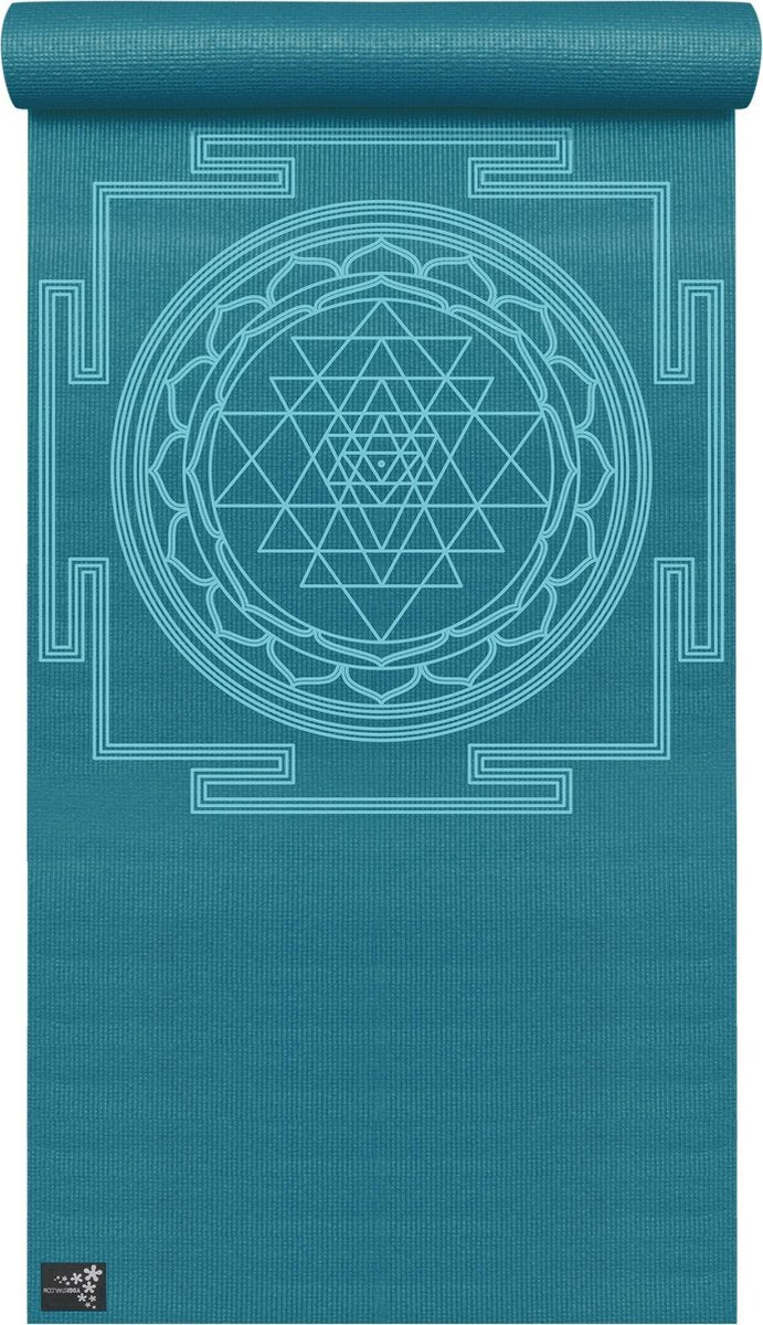 Yogistar Yogamat basic Sri Yantra petrol