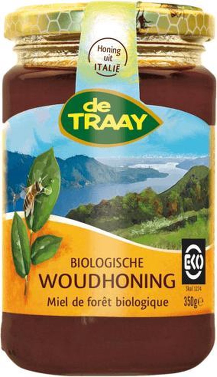 Woudhoning De Traay - Pot 350 gram - Biologisch
