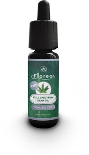 CBD Olie 5 procent 10ml | Full Spectrum | GÉÉN Co2 Extractie en GÉÉN CBD Pasta Gebruikt | Koud Geperst uit CBD Hennepzaad & Plant | Onafhankelijk Getest | Vrij van Conserveermiddelen