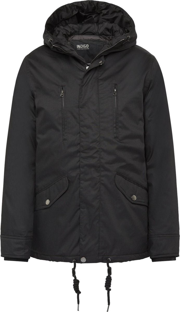 Indicode Jeans tussenjas chance Zwart-M