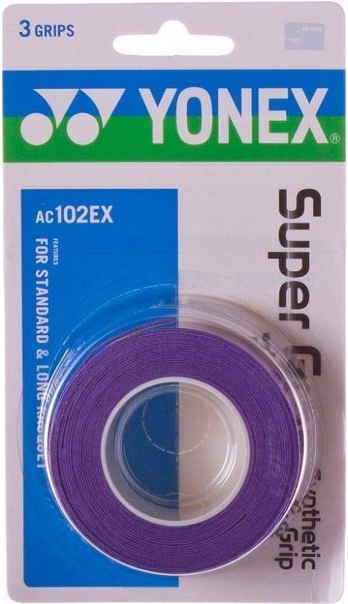Yonex Super Grap 3 Pack Overgrip Lila