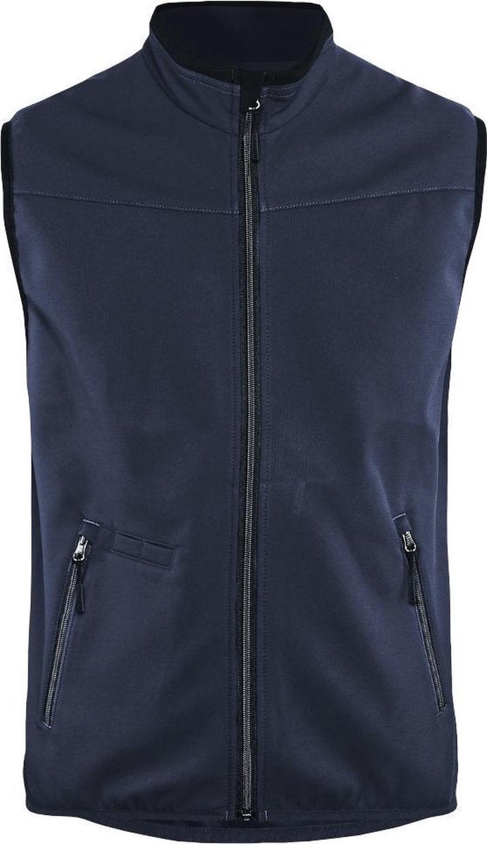 Blaklader 3850 Softshell Bodywarmer Donkerblauw/Zwart