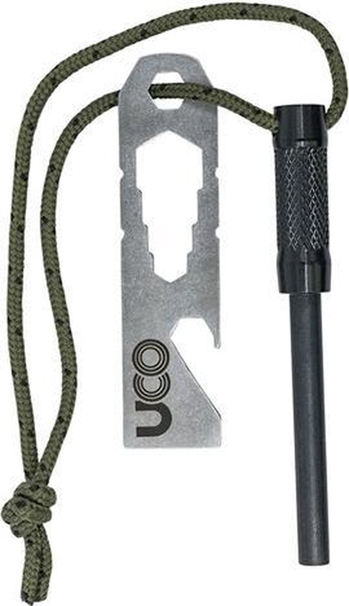 UCO - Survival Fire striker - zwart