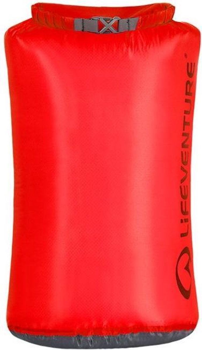 Lifeventure Drybag 25 Liter Nylon Rood