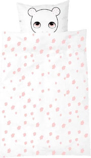 Luckyboysunday Dekbedovertrek Bunty 140 X 100 Cm Wit/roze