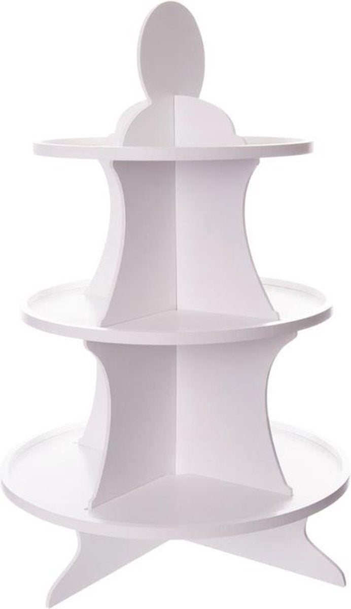 Taart plateau display 3 lagen rond