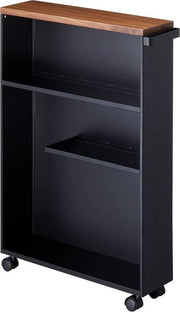 Yamazaki - Opbergtrolley Tower half gesloten - zwart