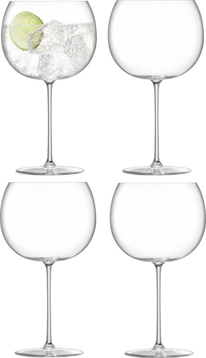 L.S.A. Borough Glas Balloon - 680 ml - Set van 4 Stuks