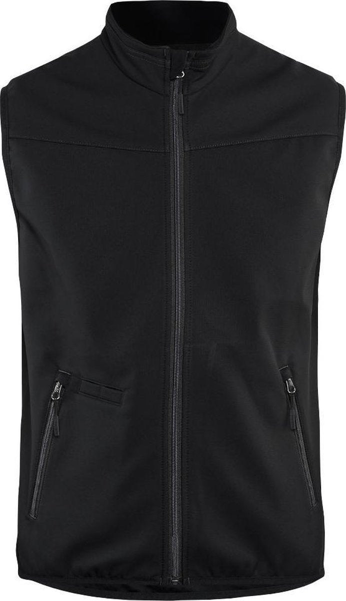 Blaklader 3850 Softshell Bodywarmer Zwart/Donkergrijs