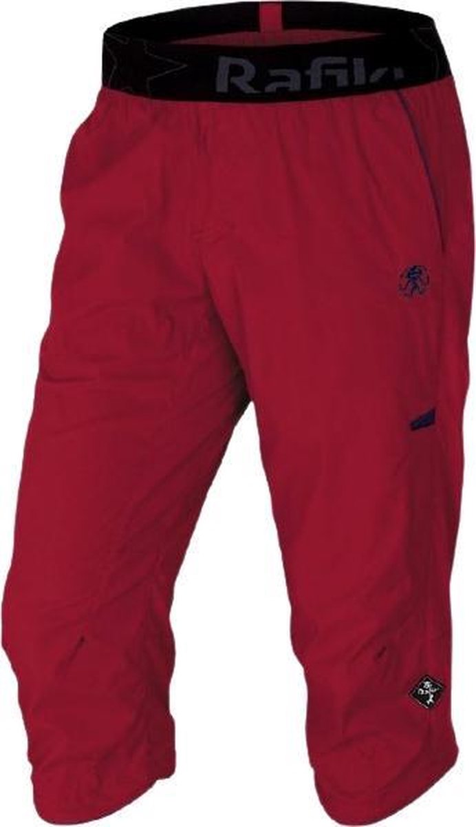 Rafiki Outdoorbroek Moonstone 3/4 Heren Polyamide Rood Mt Xl