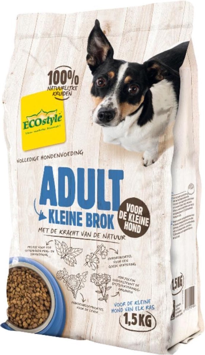 Ecostyle Hondenvoer Adult Kleine Hondenbrokken 1