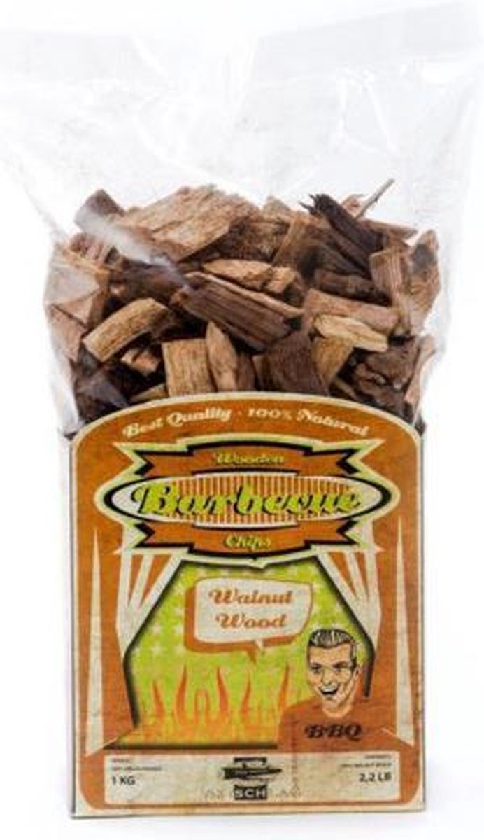 Axtschlag Rookhout Walnoot Chips 1 kg