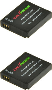 ChiliPower Panasonic DMW-BCM13E camera batterij - 2 stuks verpakking