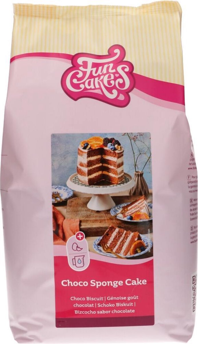 FunCakes Bakmix voor Choco Biscuit - 4kg