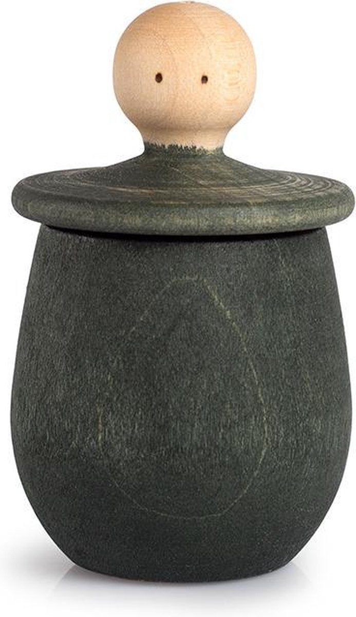 Grapat Houten Speelgoed Klein Groen Poppetje - Little Things